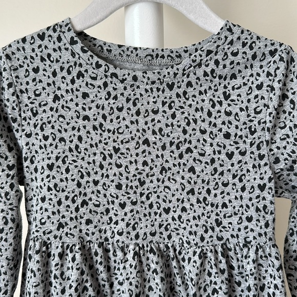 Old Navy Long Sleeve Leopard Print Dress 3T - Picture 5 of 12